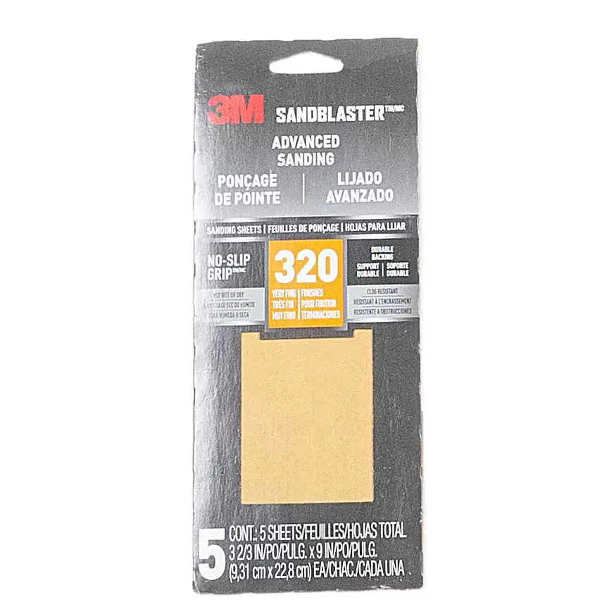 3M SandBlaster Advanced Sanding Sheets