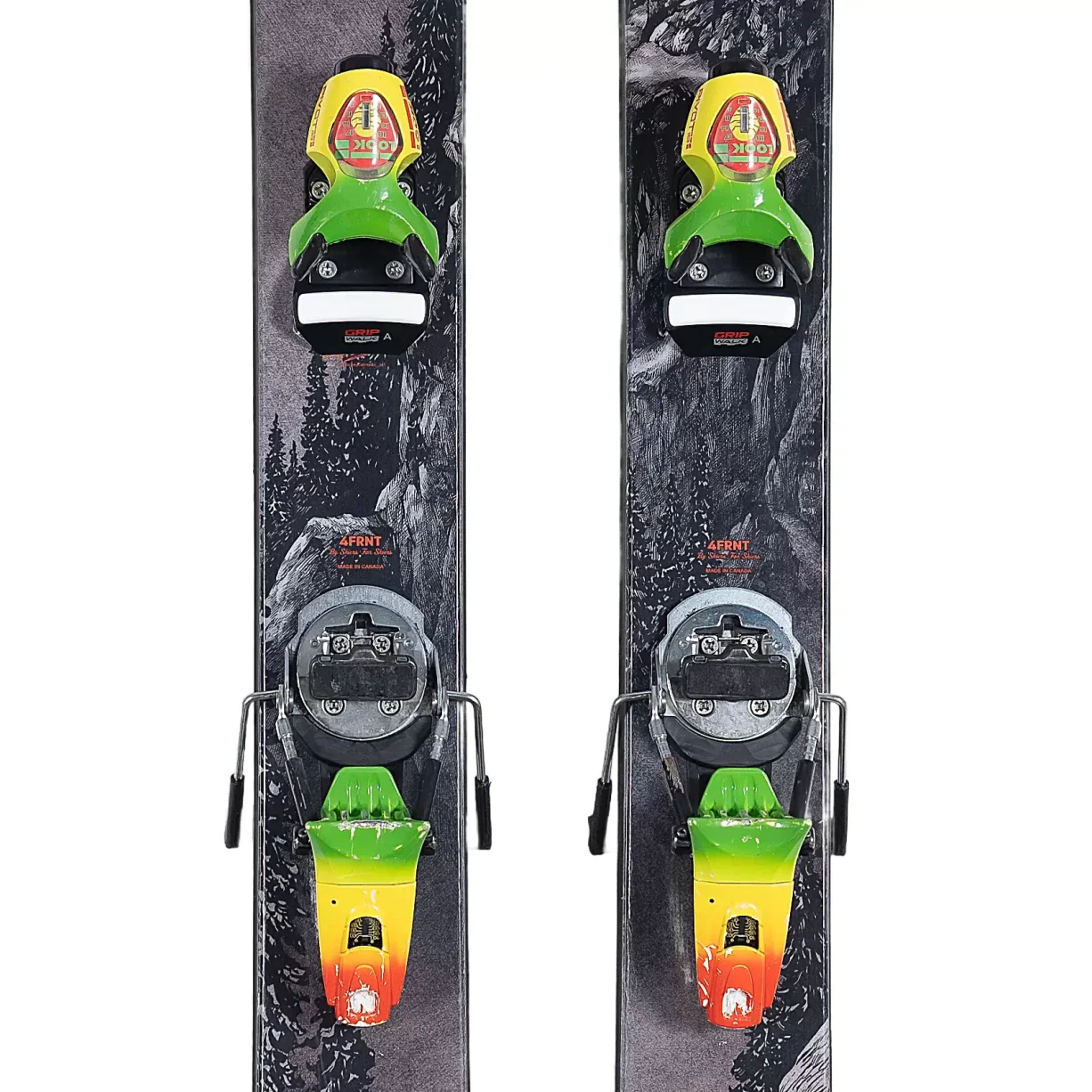 4FRNT Hoji CC Skis 2023 w/ Look Pivot 15 - 170cm - Image 2