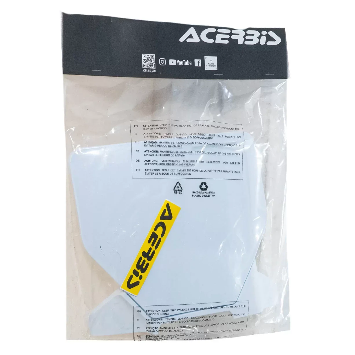 Acerbis Front Number Plate