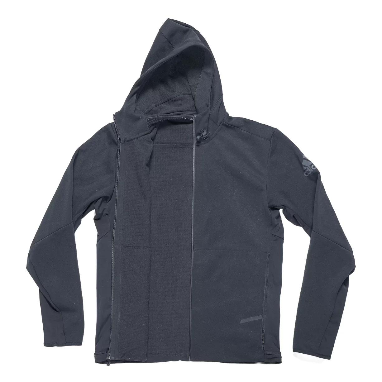 Adidas Fleece-Lined Full-Zip Hoodie - Men's - Image 2