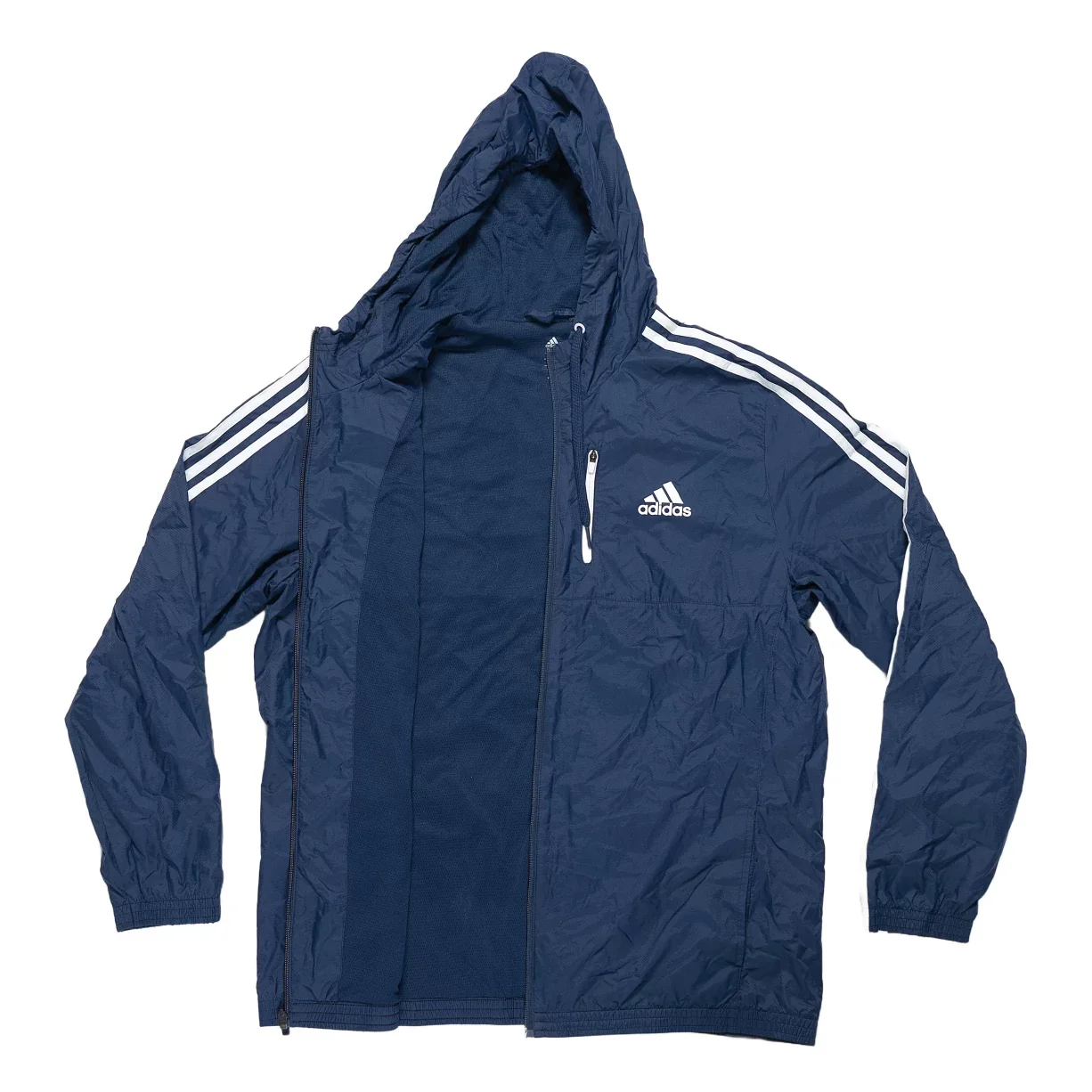 Adidas Hooded Windbreaker - Men's - Image 2