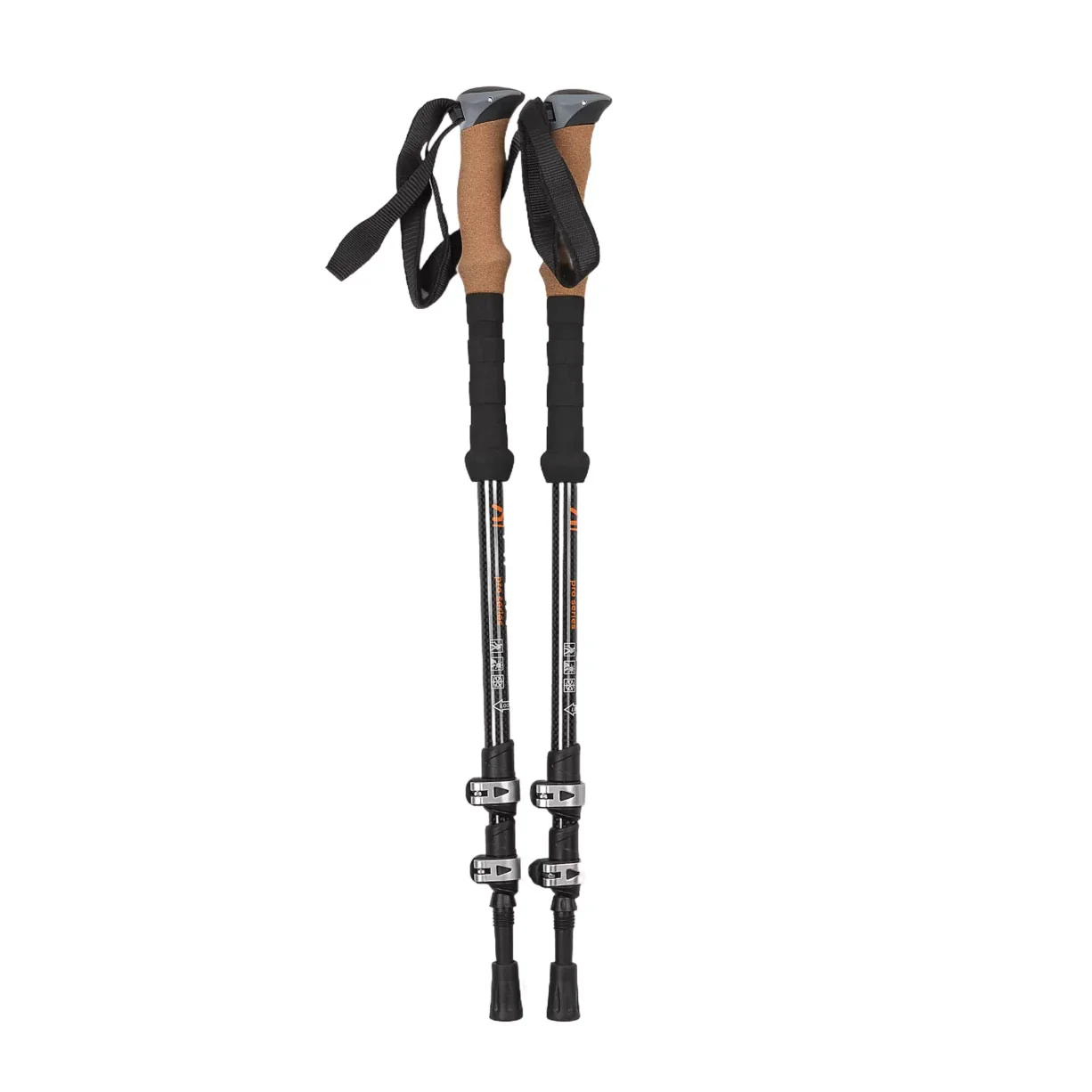 Apex Pro Series Aluminum Trekking Pole Set - Image 2