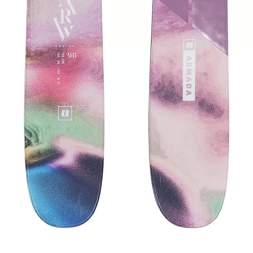 Armada ARW 96 2023 Skis w/ Salomon Warden 11 Bindings - Women's 156 cm - Image 3