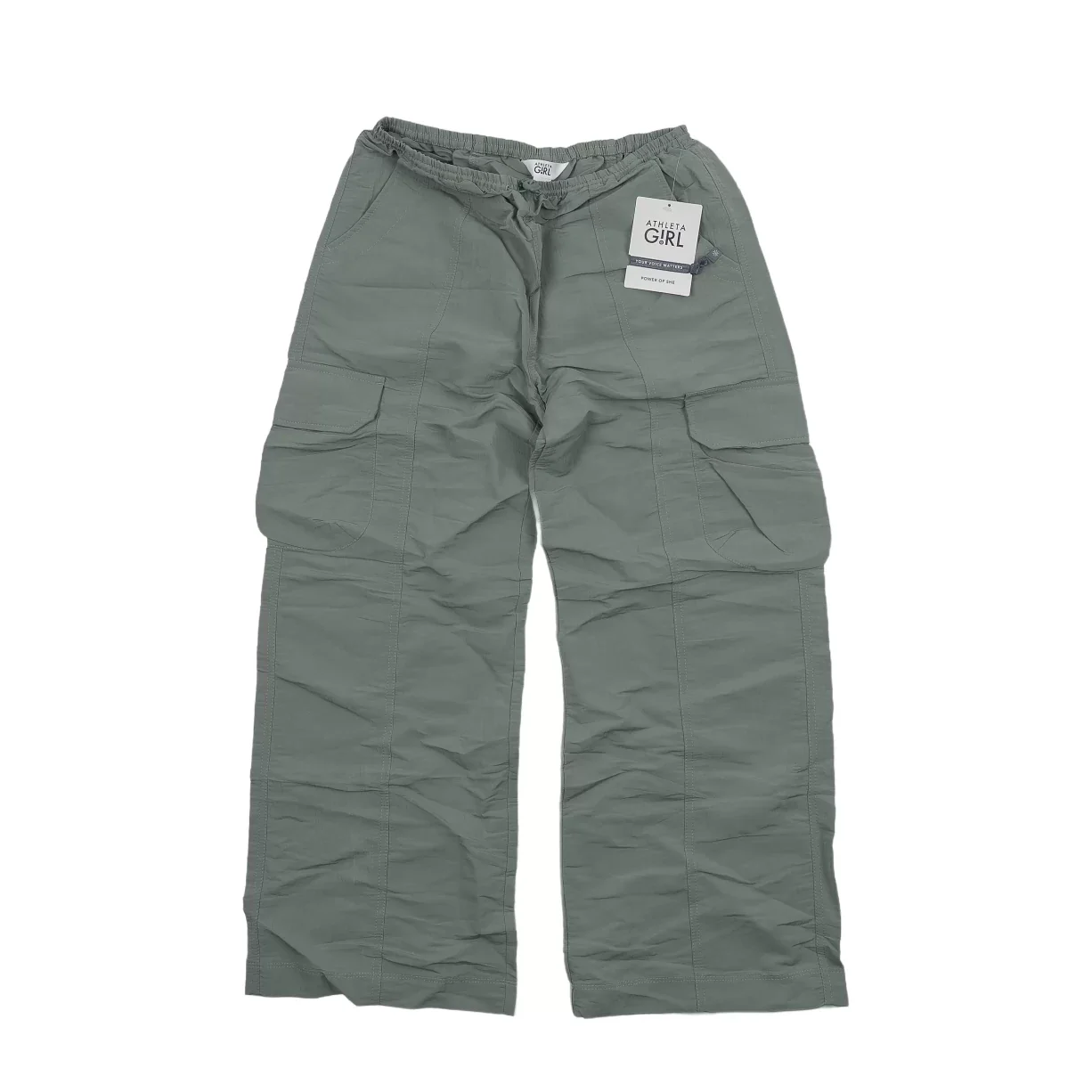 Athleta Woven Cargo Wide Leg Pant - Girls'