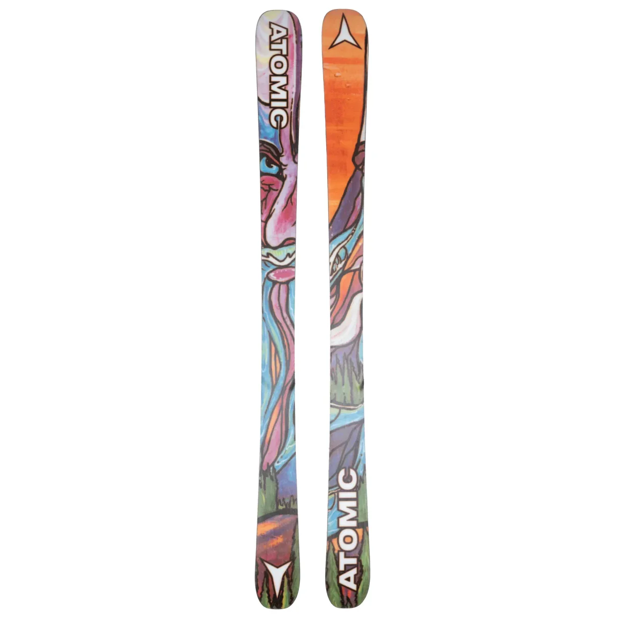 Atomic Bent 90 Skis 2023 w/ Look NX 11 Bindings - 163cm - Image 3