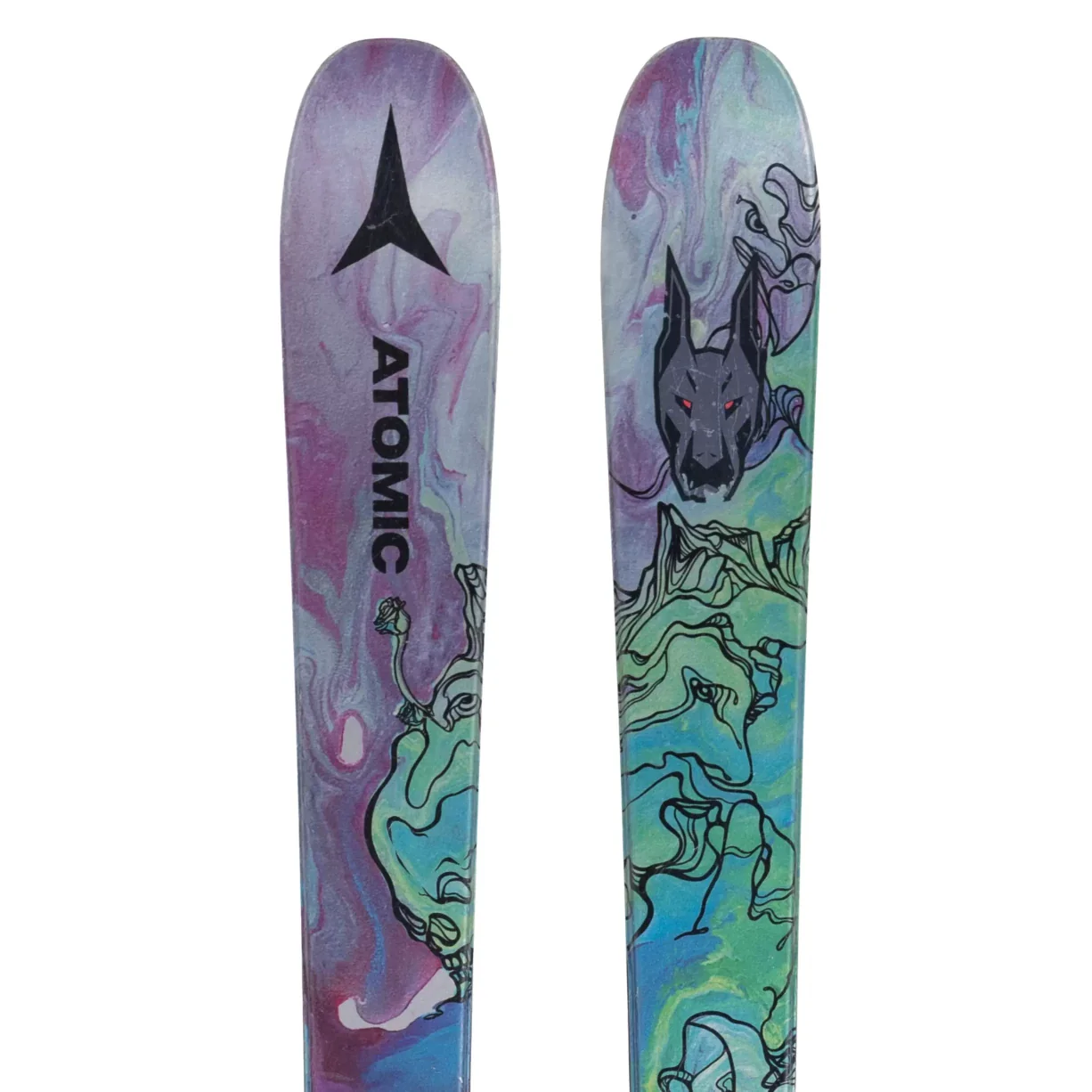 Atomic Bent 90 Skis 2023 w/ Look NX 11 Bindings - 163cm - Image 5