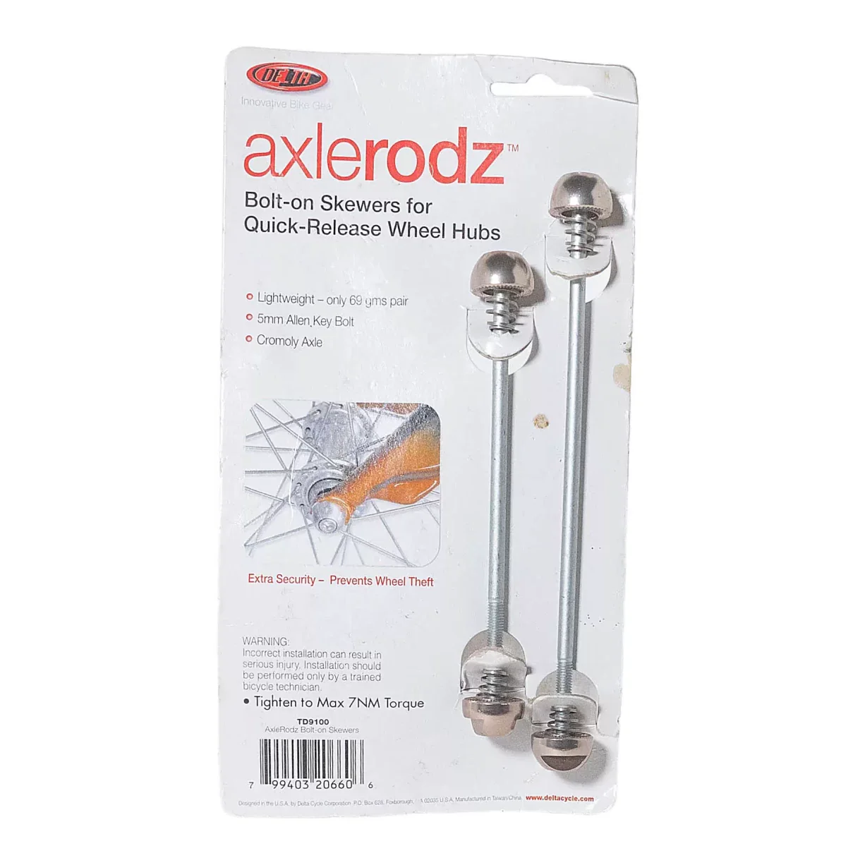 AxleRodz Bolt-On Skewers