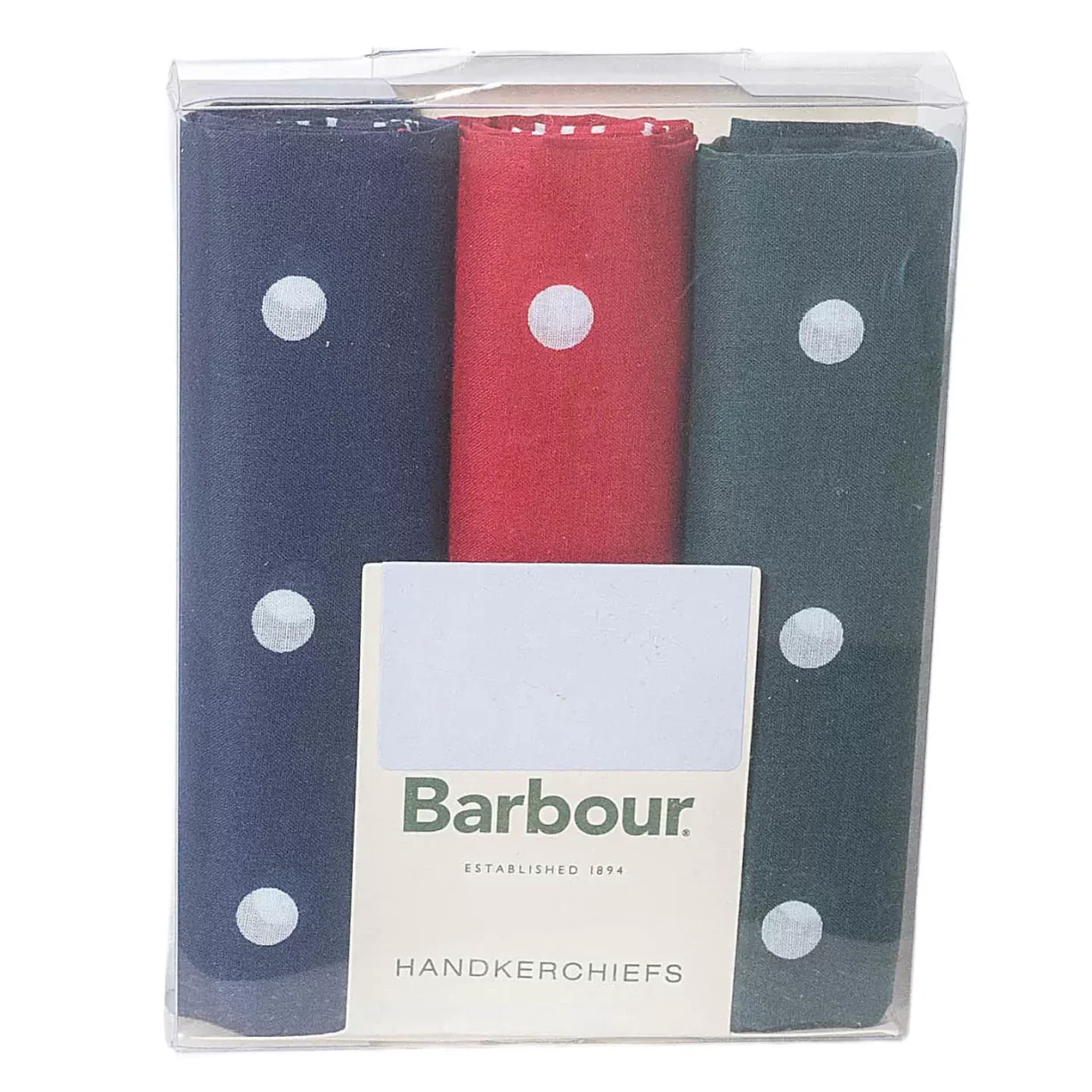 Barbour Set of 3 Handkerchiefs