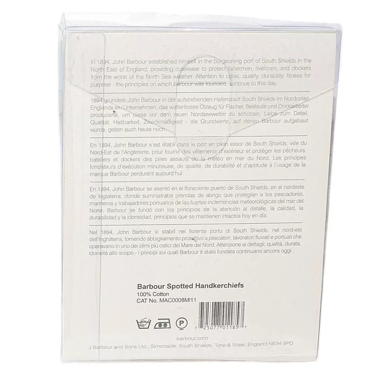 Barbour Set of 3 Handkerchiefs - Image 2