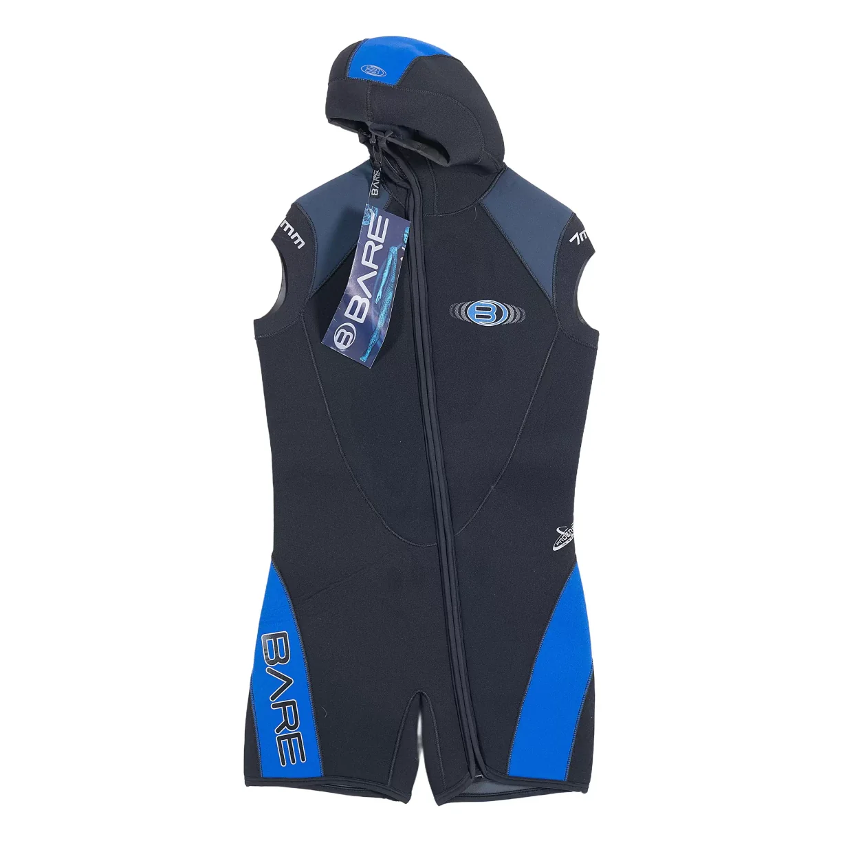 Bare 7mm Velocity Step-In Hooded Wetsuit Vest - Men's