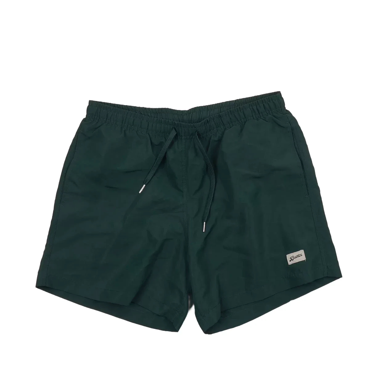 Bather Solid Pine Swim Trunk - Men's
