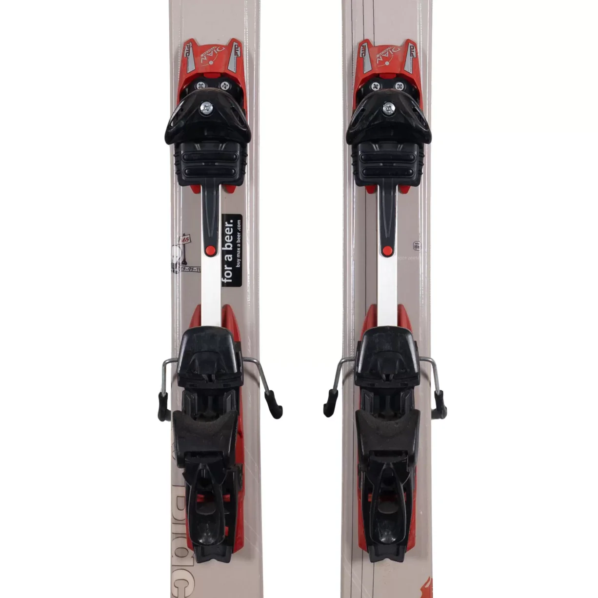 Black Diamond Kilowatt Skis 2009 w/ Fritschi Diamir Freeride Plus Touring Bindings - 165cm - Image 2