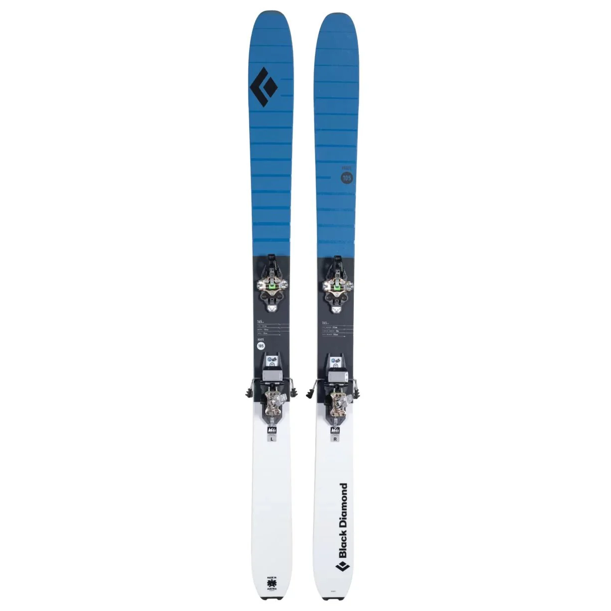 Black Diamond Route 105 Skis 2018 - 165 cm