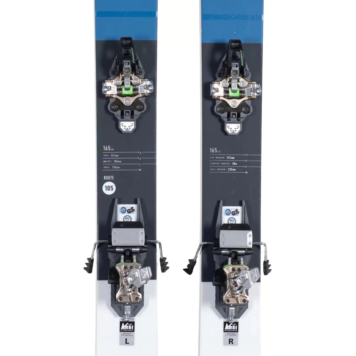 Black Diamond Route 105 Skis 2018 - 165 cm - Image 2
