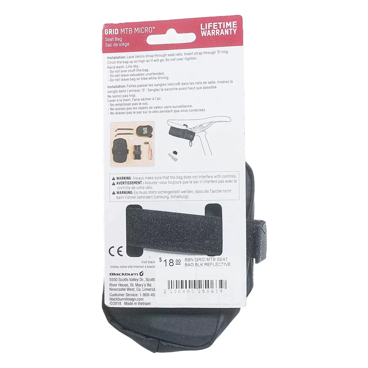 Blackburn Grid MTB Seat Bag - Image 2
