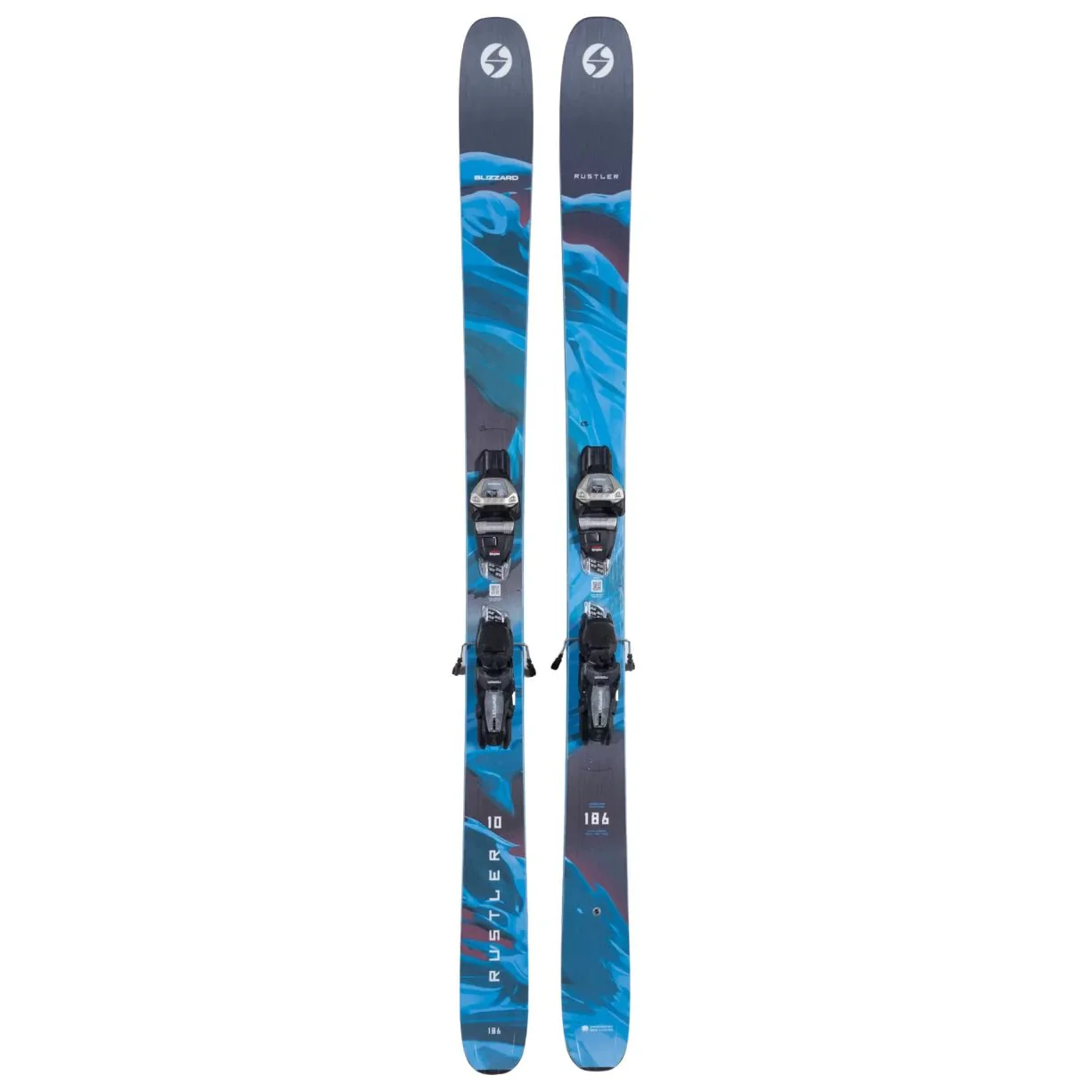 Blizzard Rustler 10 Ski w/ Griffon TCX Demo Binding 2026 - 186cm