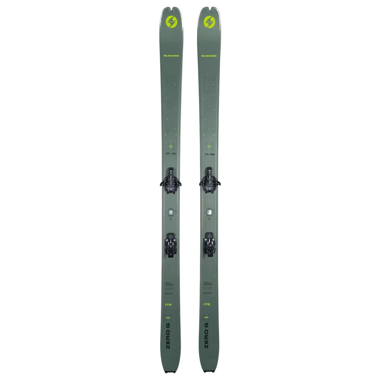 Blizzard Zero G 88 Ski w/ Alpinist 12 LT Alpine Touring Binding 2026 - 171cm