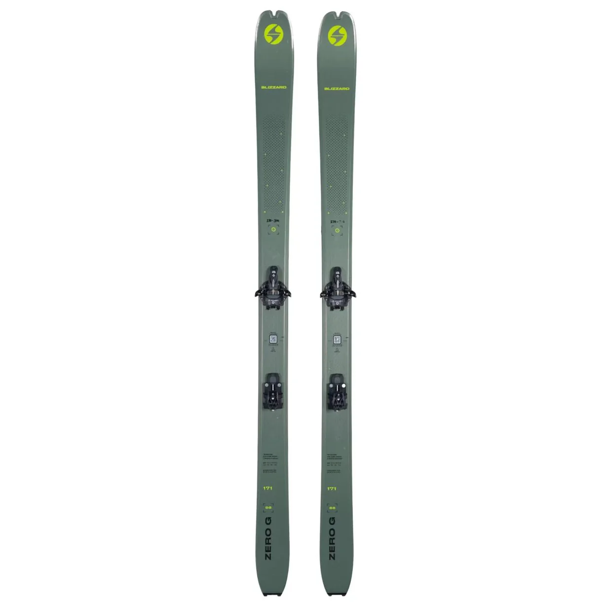 Blizzard Zero G 88 Ski w/ Alpinist 12 LT Alpine Touring Binding 2026 - 171cm