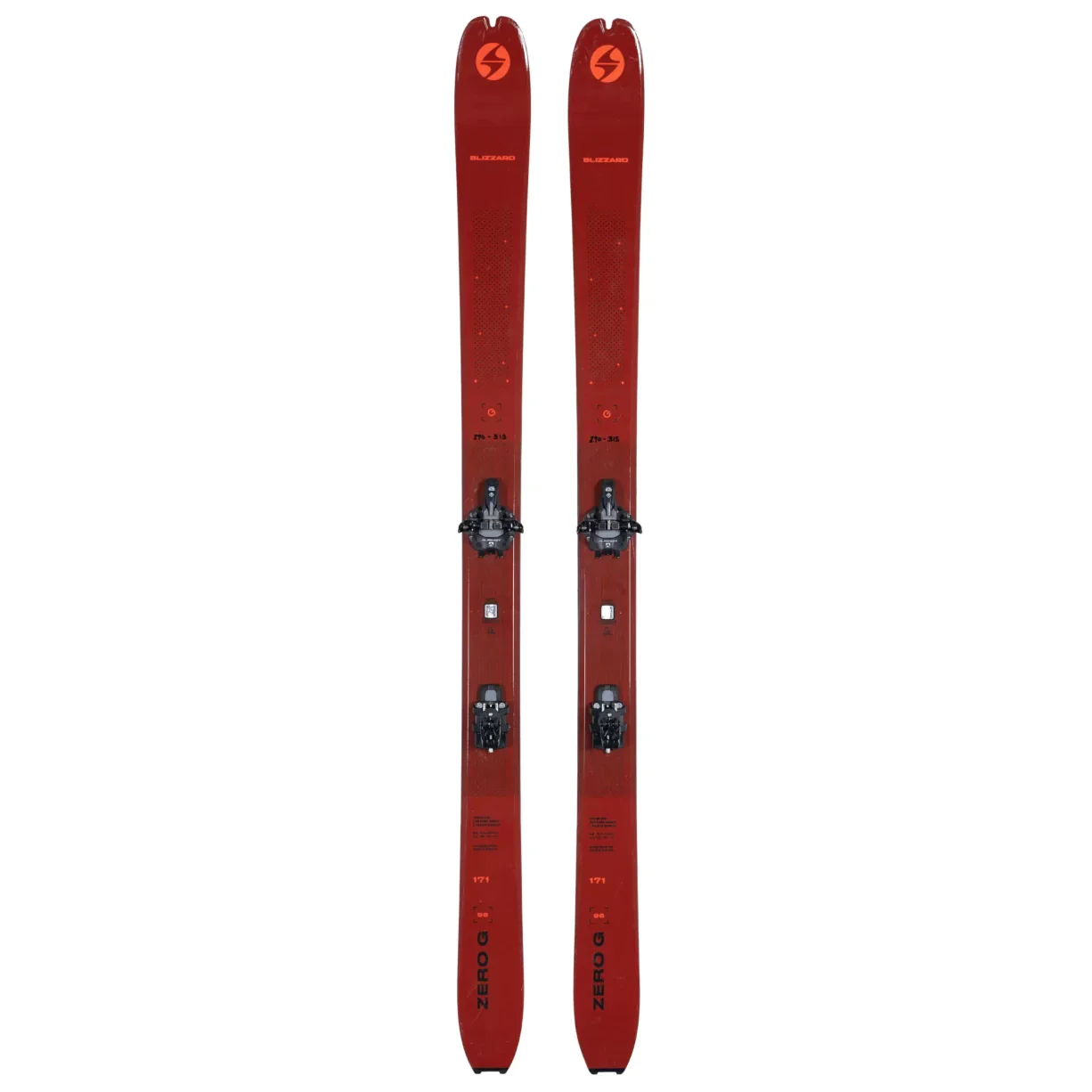 Blizzard Zero G 96 Ski w/ Alpinist 10 LT Alpine Touring Binding 2026 - 171cm
