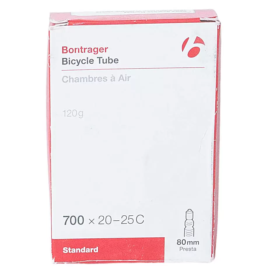 Bontrager Standard Presta Valve Bicycle Tube