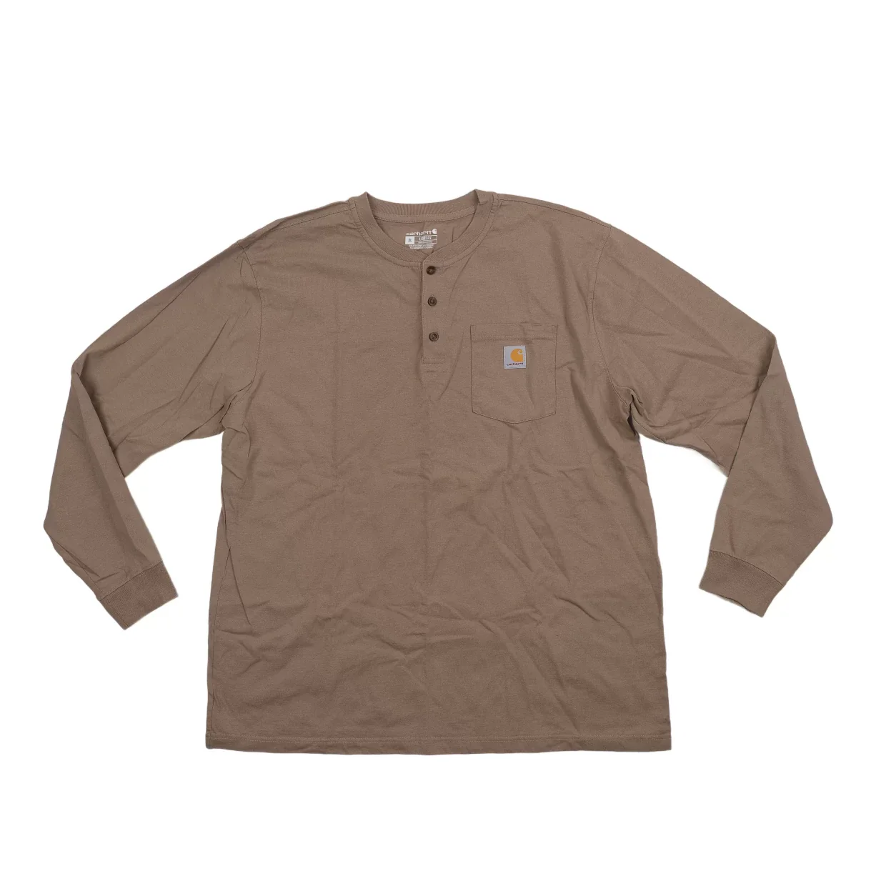 Carhartt Dearborn Loose LS Henley T-Shirt - Men's