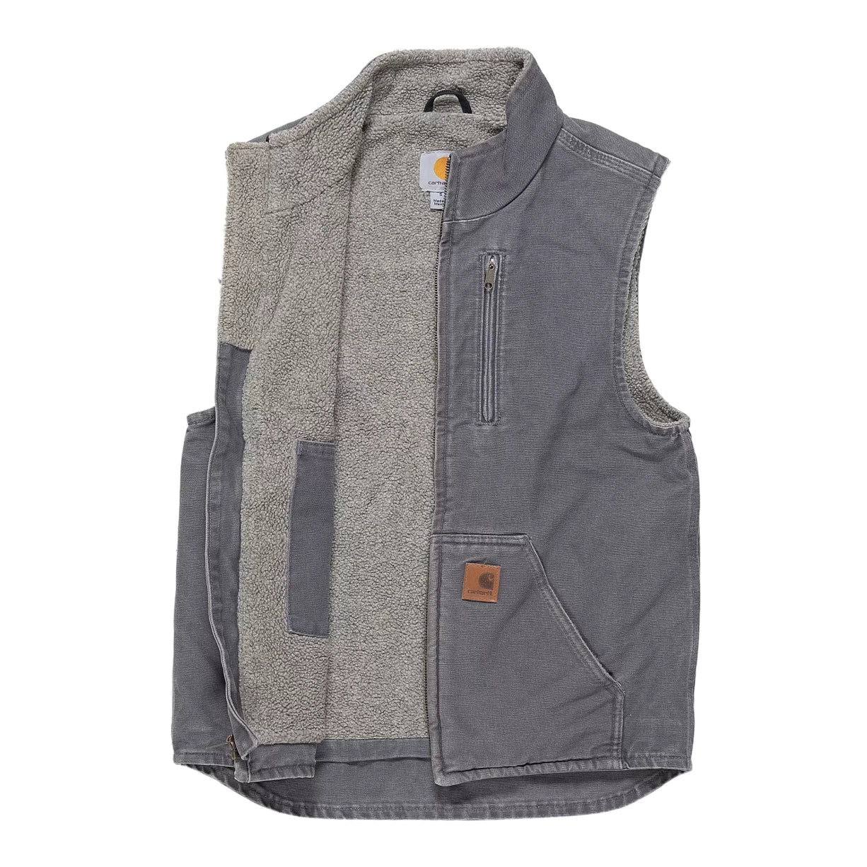 Carhartt Mock Neck Sherpa Vest - Men's - Image 2