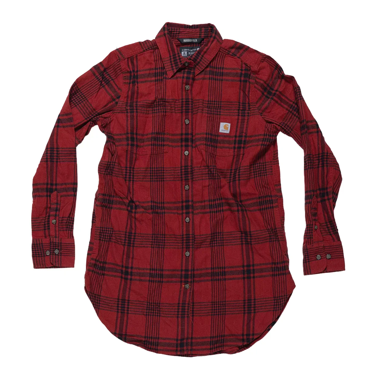 Carhartt Rugged Flex Relaxed Fit Midweight Flannel LS Tunic - Women's