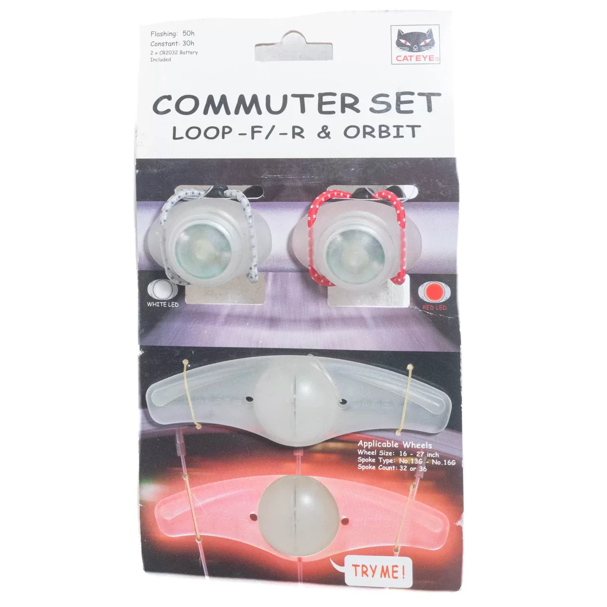 Cat Eye Commuter Light Set