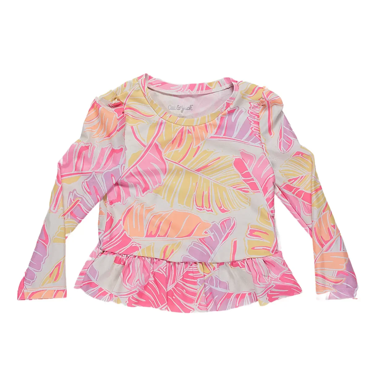 Cat & Jack Rash Guard Top - Girs'