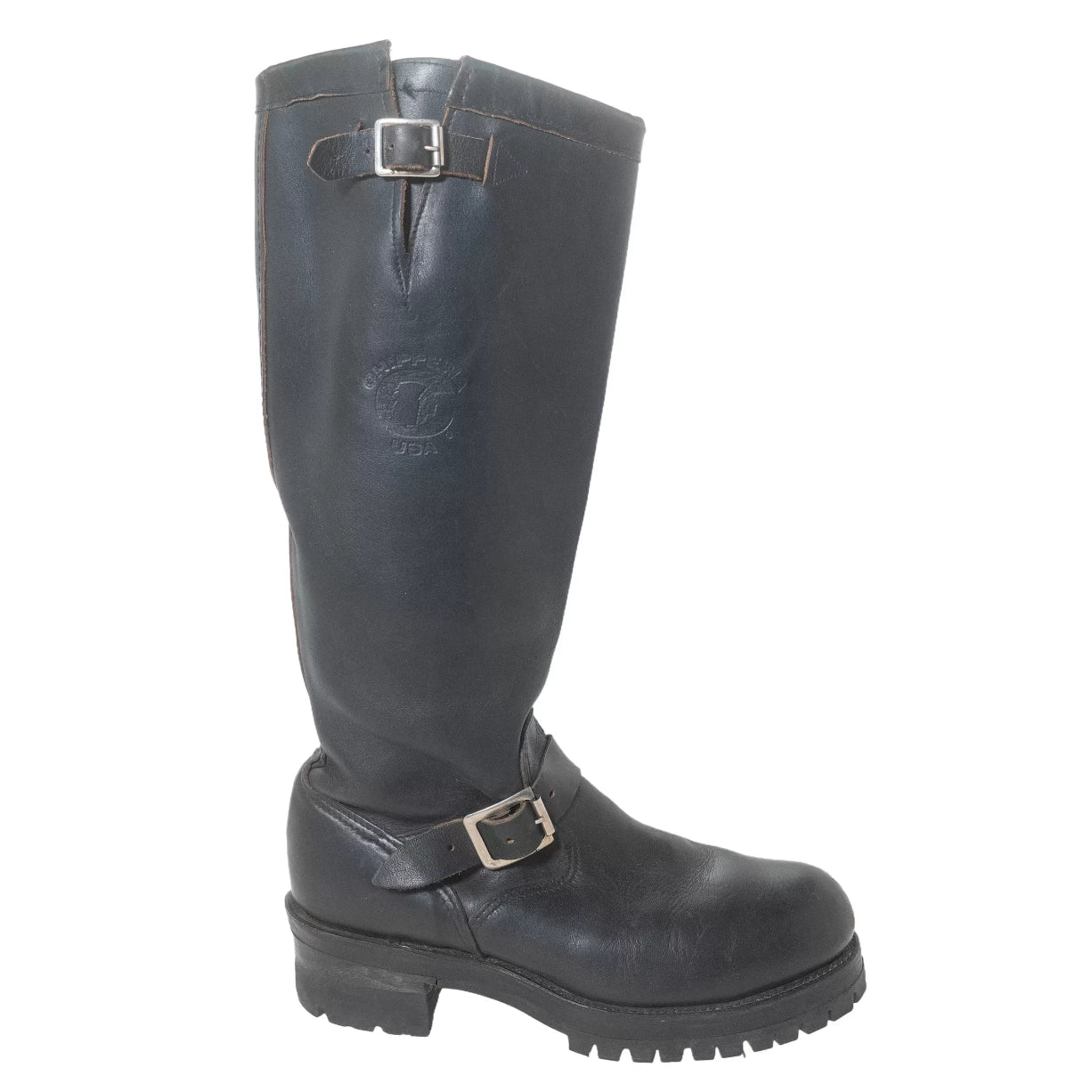 Chippewa Tall Leather Steel Toe Boots - Women's