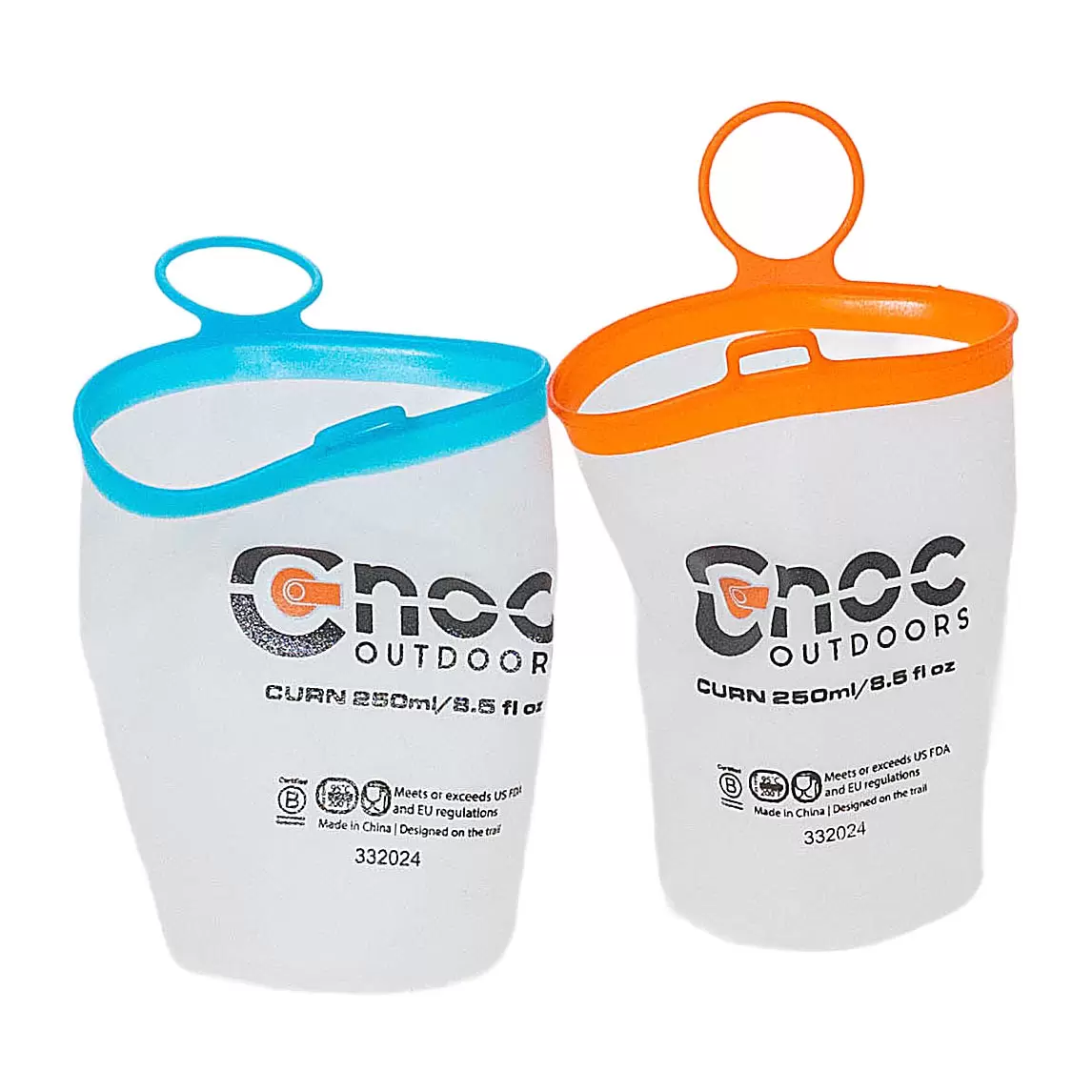 Cnoc Outdoors Curn Collapsible Cups Pair