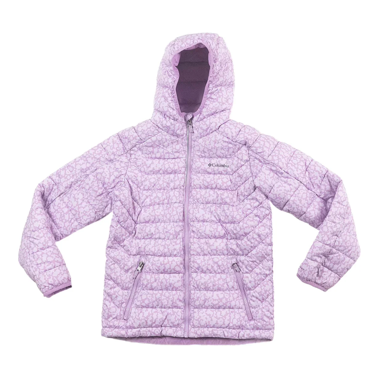 Columbia White Out Printed Hooded Jacket - Kids'