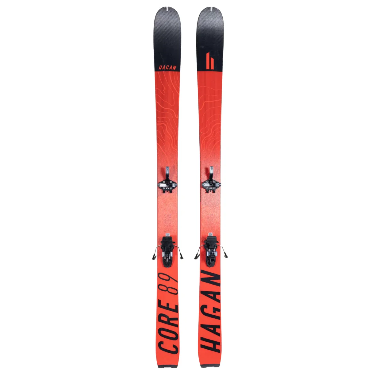 Core Carbon 89 Ski Mountaineering Skis w/ Pure 8 Tech Bindings - 156cm