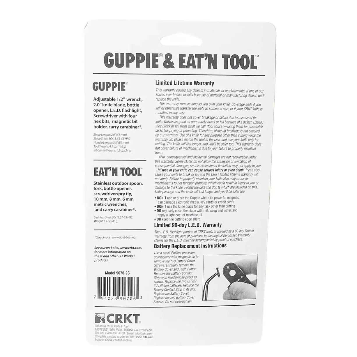 CRKT Guppie and Eat'N Tool - Image 2