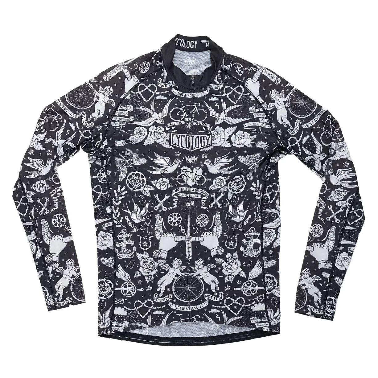 Cycology Velo Tattoo Summer Long Sleeve Jersey - Men's
