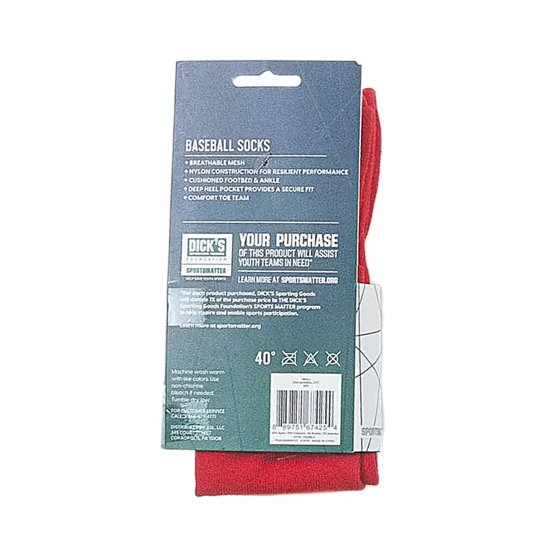 Dicks Baseball Socks - 2 Pack - Image 2