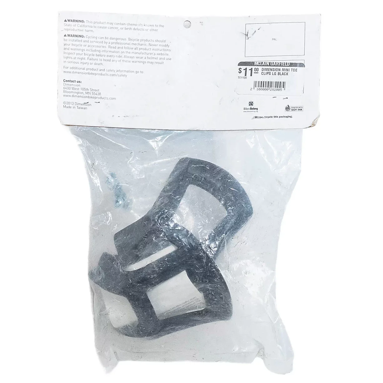 Dimension Mini Toe Clips - Image 2