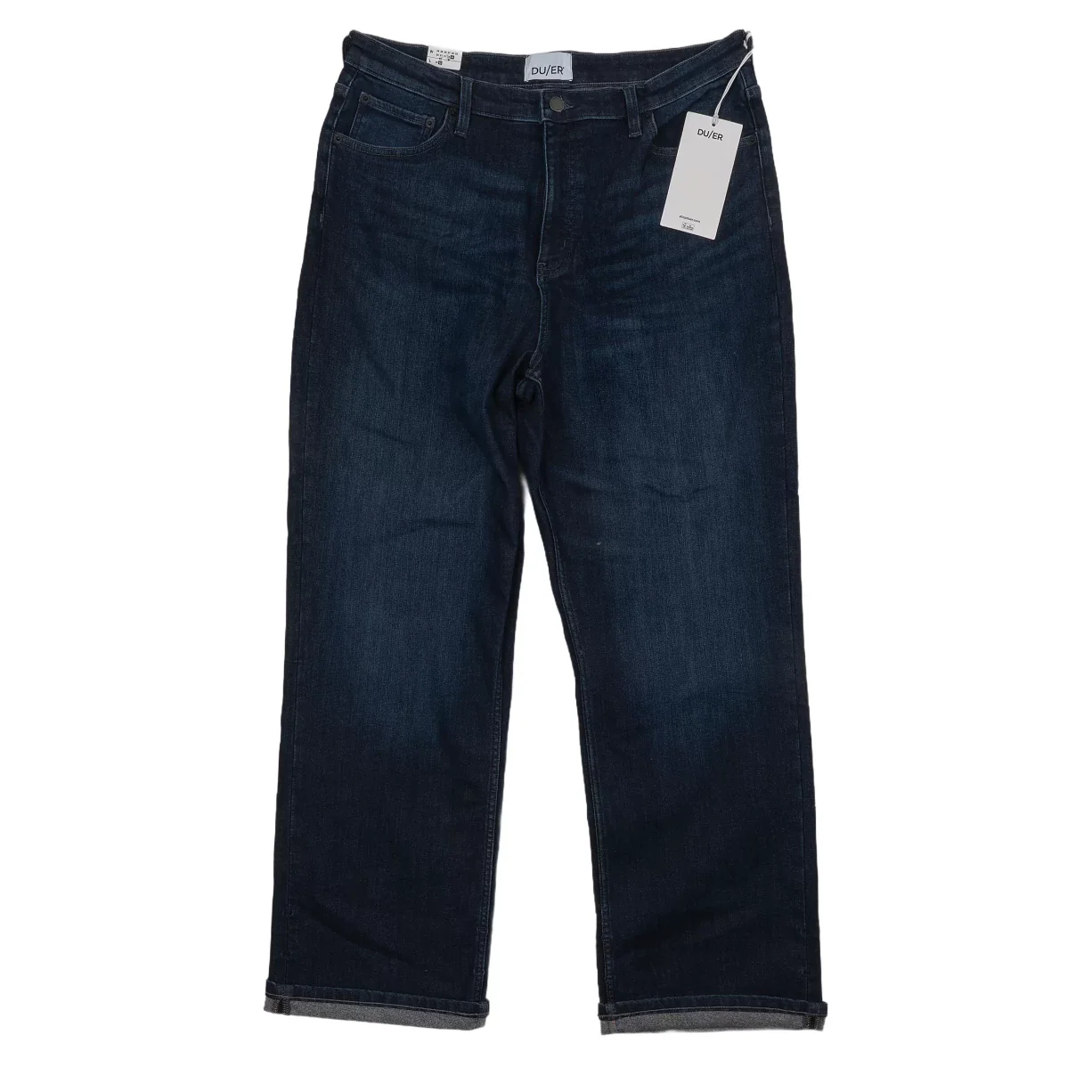 DU/ER Tech Fleece Denim High Rise Straight Jeans - Men's
