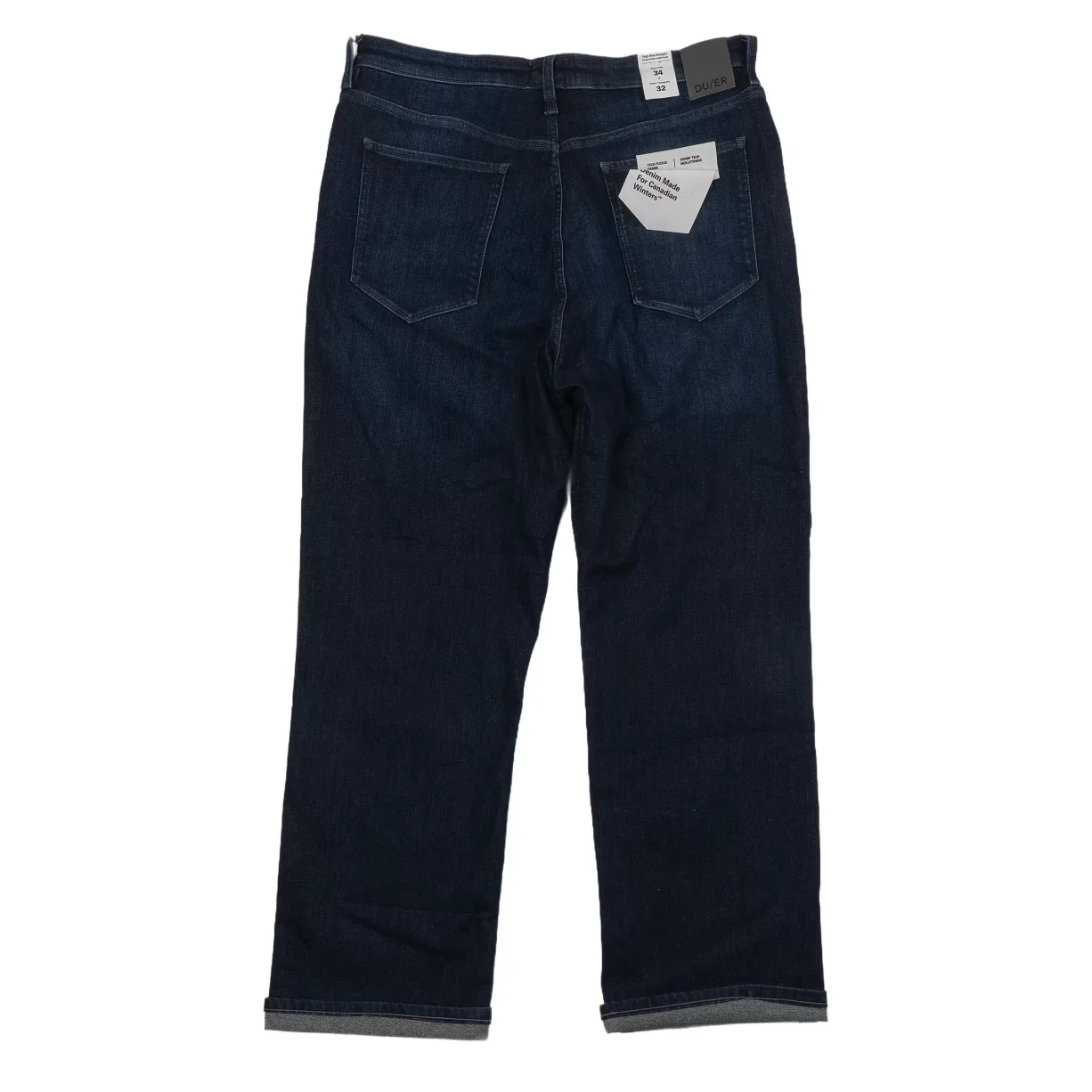DU/ER Tech Fleece Denim High Rise Straight Jeans - Men's - Image 2