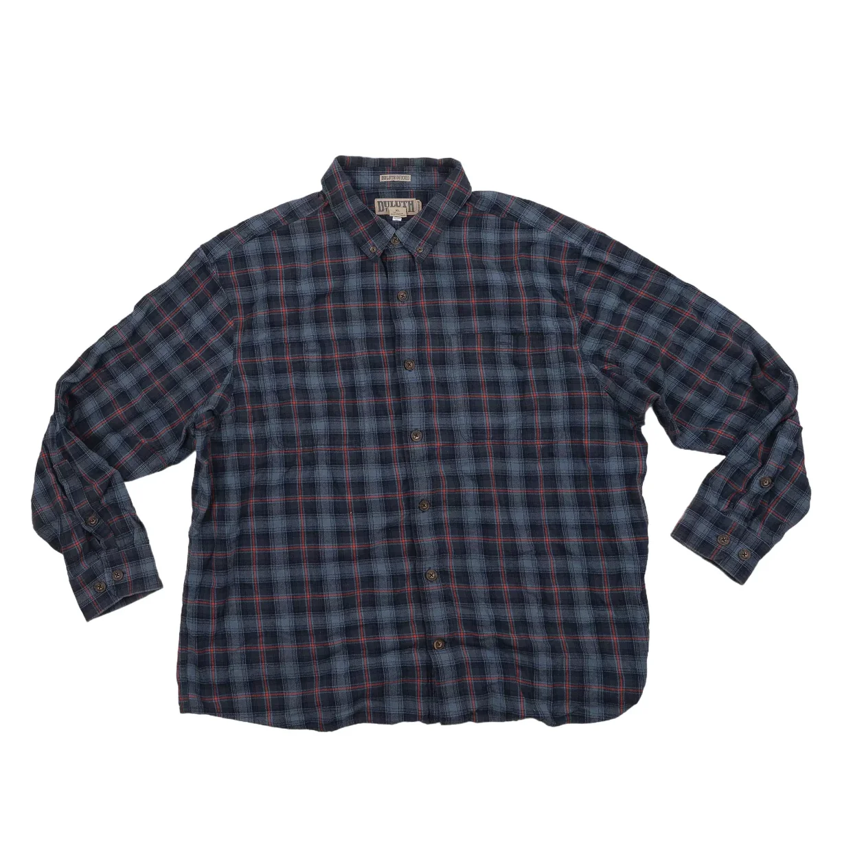 Duluth Trading Co Button Down LS Flannel - Men's