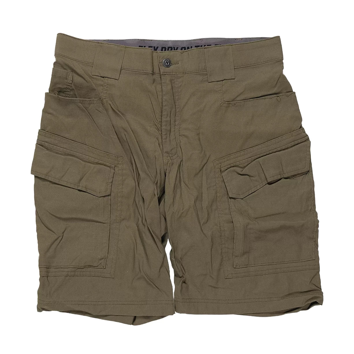 Duluth Trading Co Flex Dry on the Fly Cargo Shorts - Men's