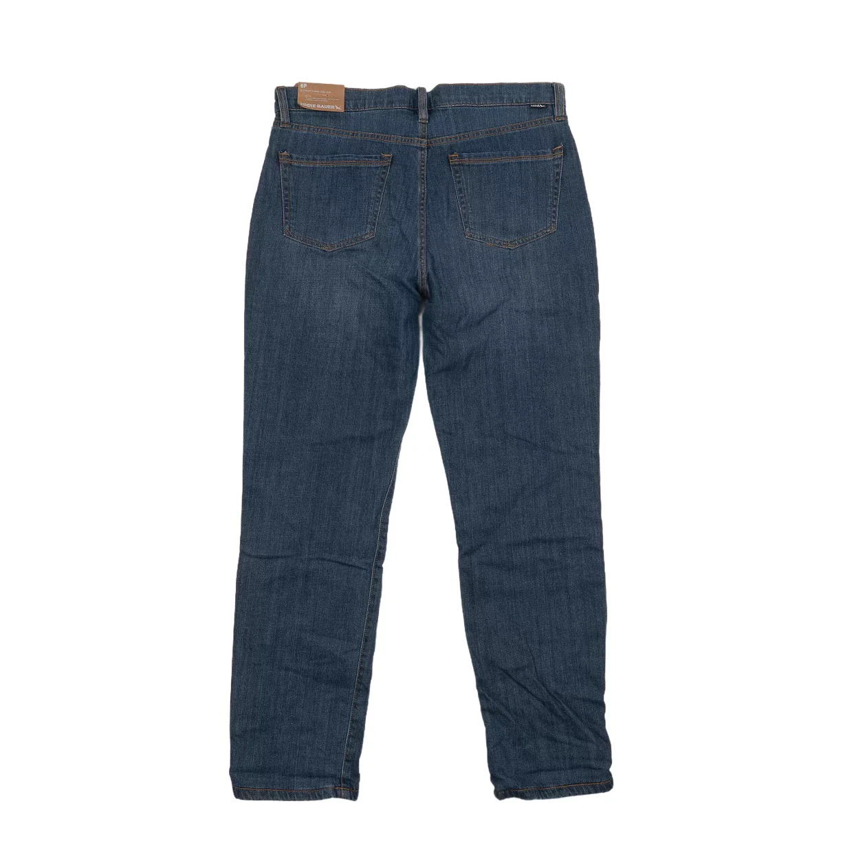 Eddie Bauer Boyfriend Flannel-Lined Jeans - Women's - Image 3