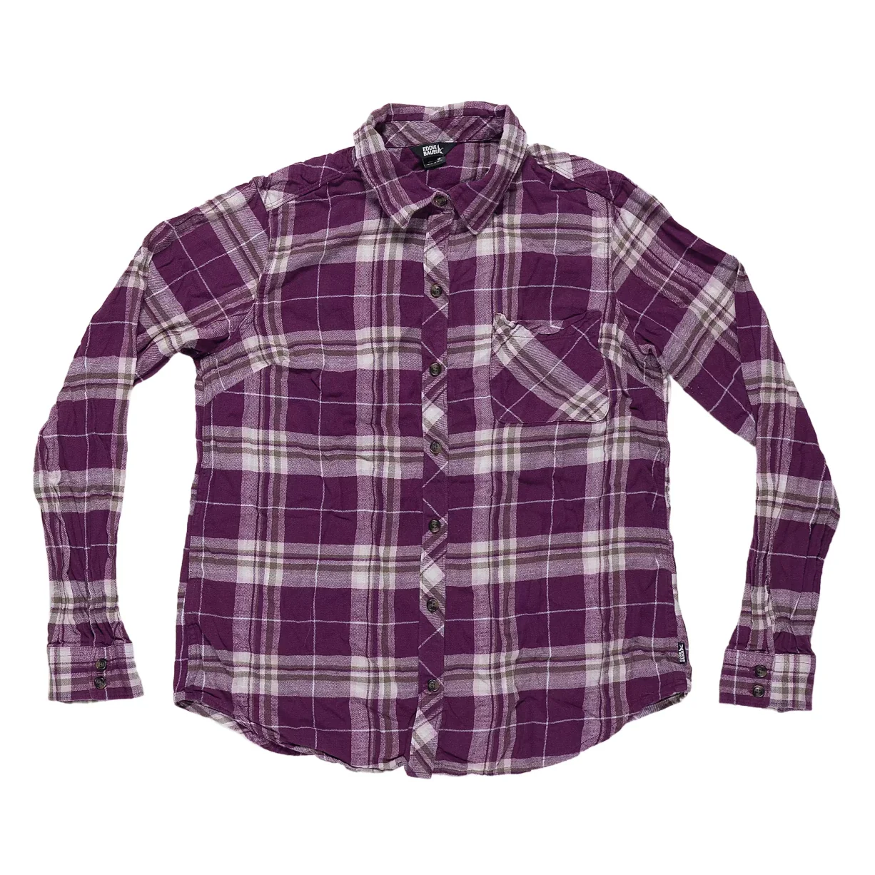 Eddie Bauer Button Down Flannel Shirt - Women's