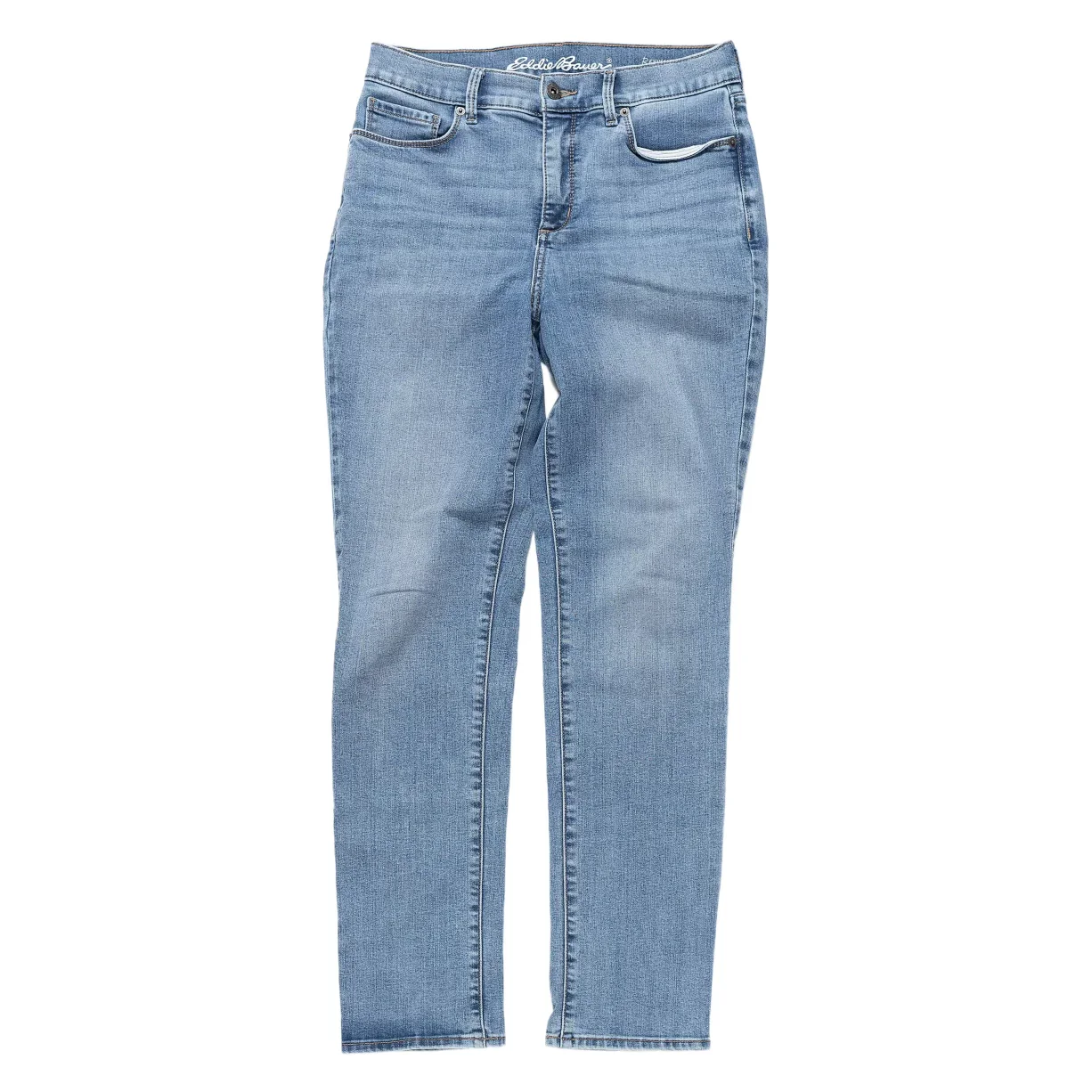 Eddie Bauer High-Rise Straight Fit Jeans - Women's
