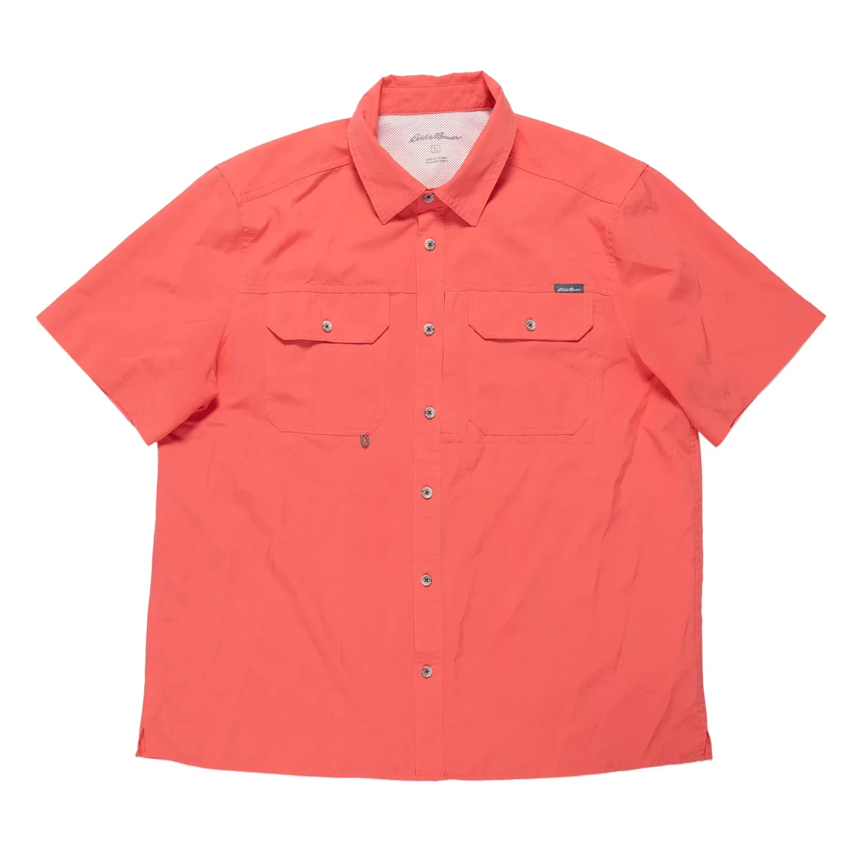 Eddie Bauer Short-Sleeve Woven Tech and Performance Fishing Shirt - Men's