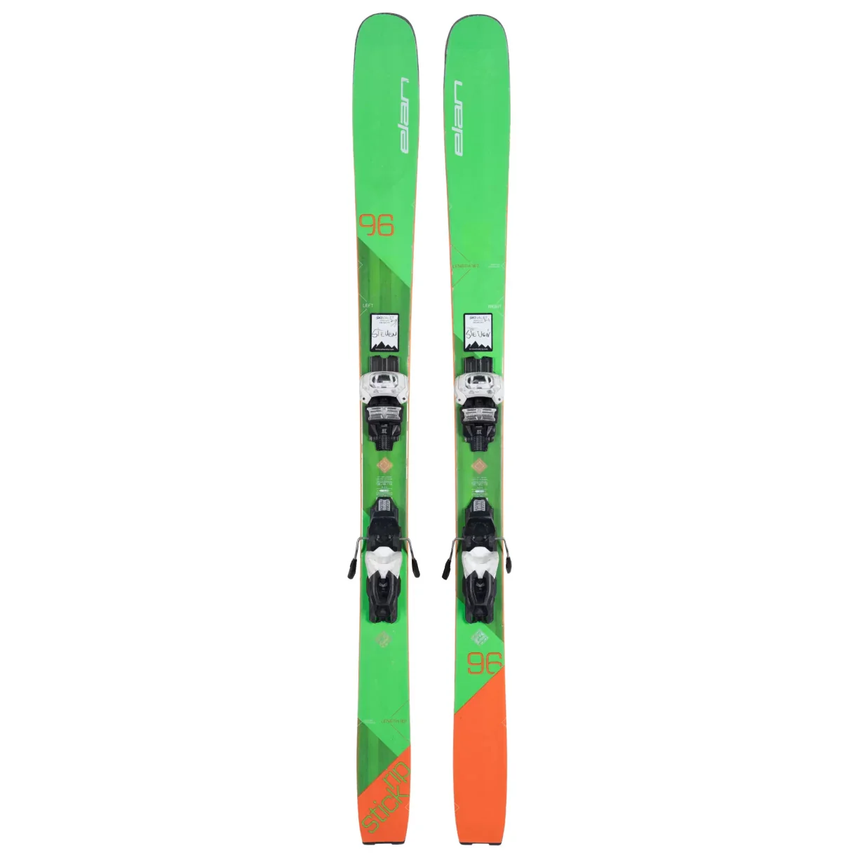 Elan Ripstick 96 Skis 2018 w/ Attack 11 AT Demo Bindings - 167cm
