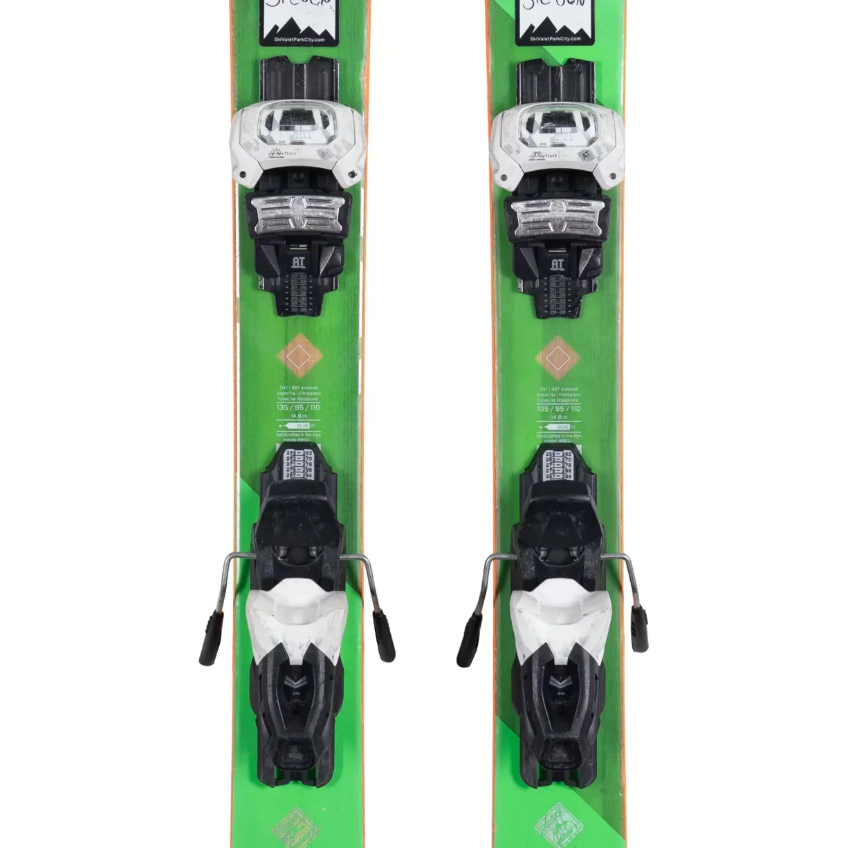 Elan Ripstick 96 Skis 2018 w/ Attack 11 AT Demo Bindings - 167cm - Image 2