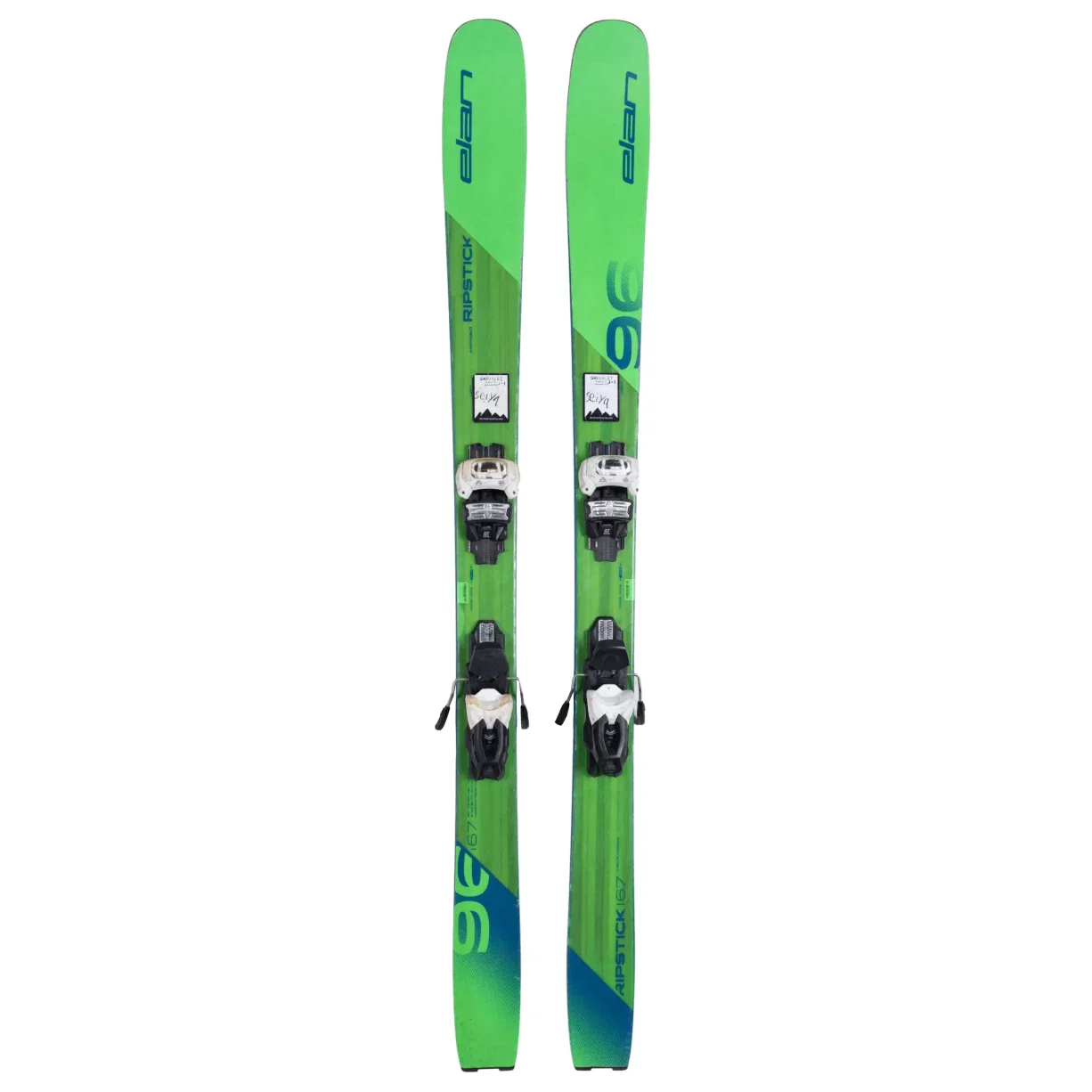 Elan Ripstick 96 Skis 2019 w/ Attack 11 AT Demo Bindings - 167cm