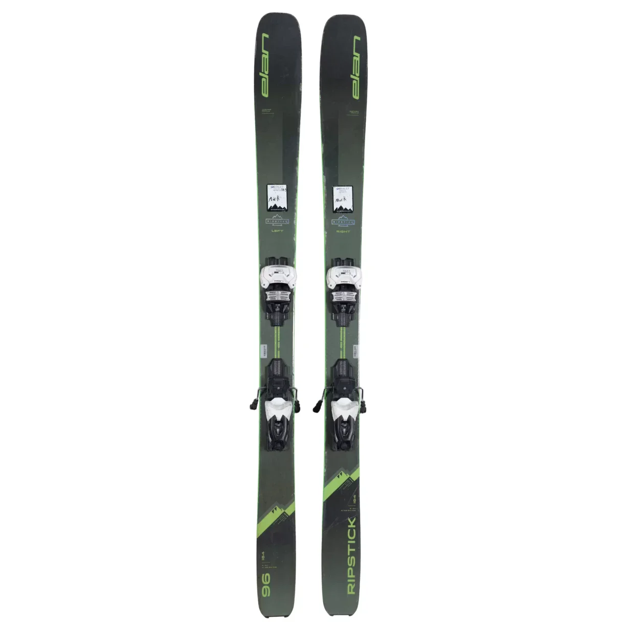 Elan Ripstick 96 Skis 2023 w/ Attack 11 MN Demo Bindings - 164cm