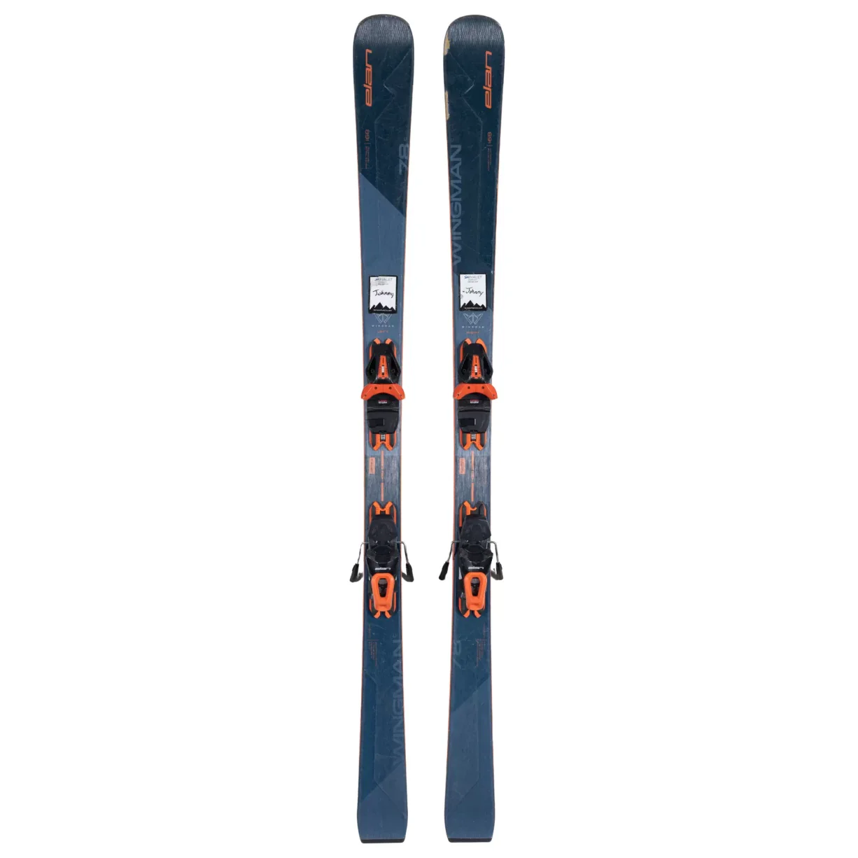 Elan Wingman 78C Skis 2023 w/ EL 10 GW Demo Bindings - 168cm